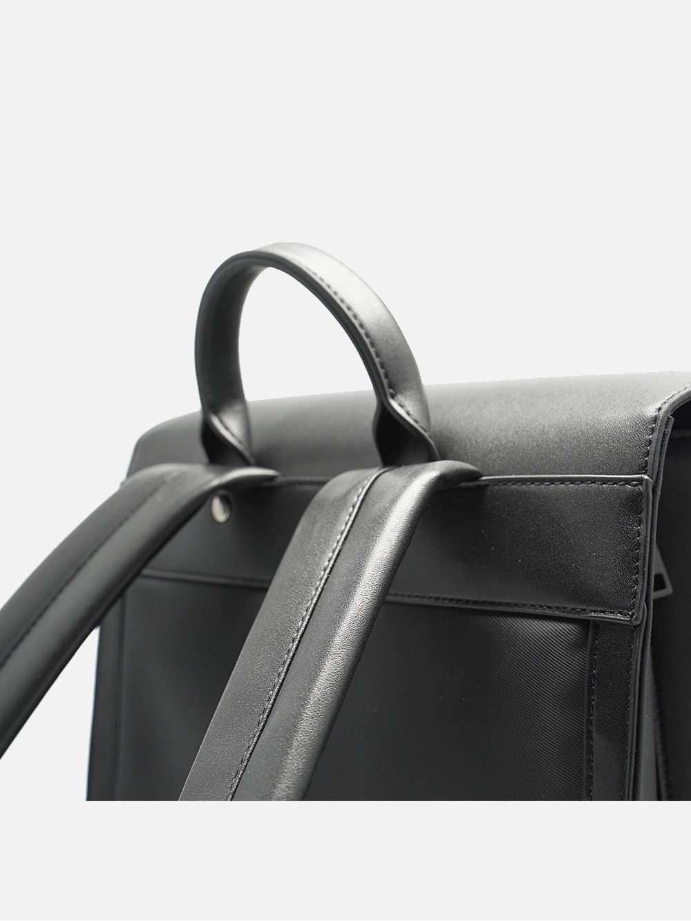 Hako One Randoseru Backpack β Classic Black Vegan Leather (NEW) - Picture 6 of 10